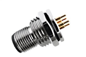 M12 Male Front Fastened A-קידוד 17PIN PG9